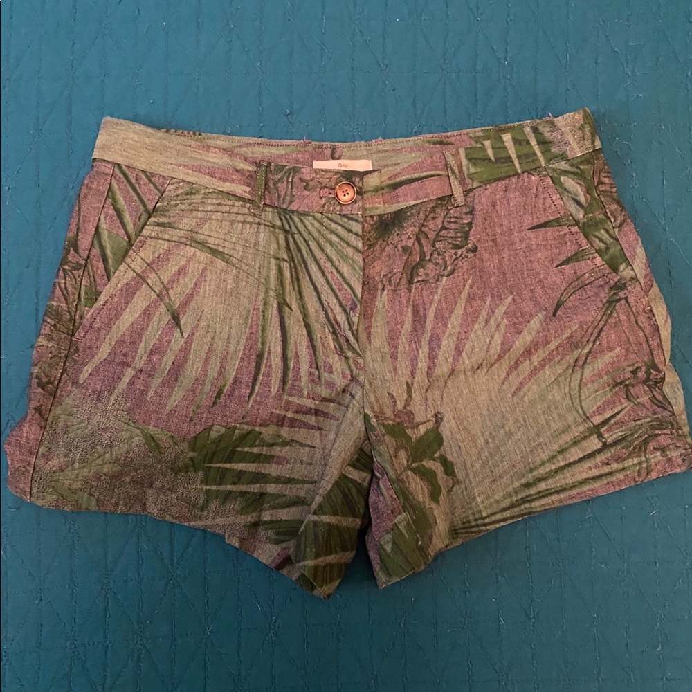 Palm leaf shorts